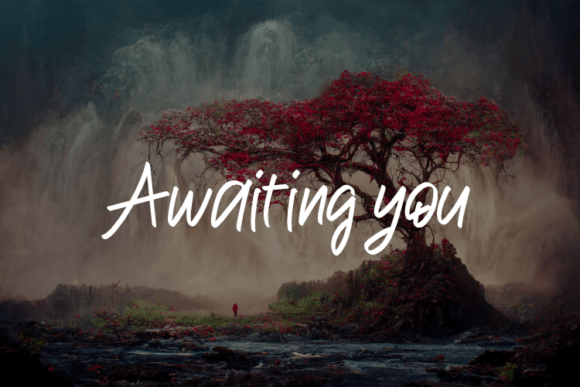 Awaiting You: A Script Font for Clear Campaigns