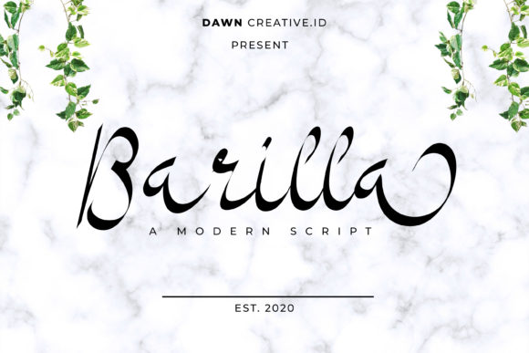 Barilla Font: Elevating Web Design with Handwritten Charm