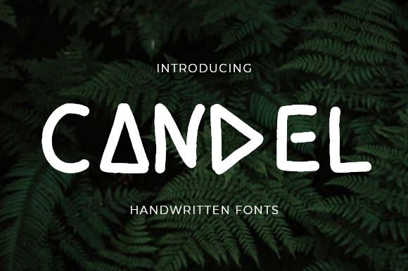 Candel: A Handwritten Font for Crafters