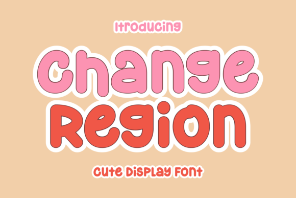 Change Region: A Friendly Handwritten Font for Web