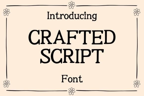 Crafted Script: The Typeface That Elevates Brand Identity