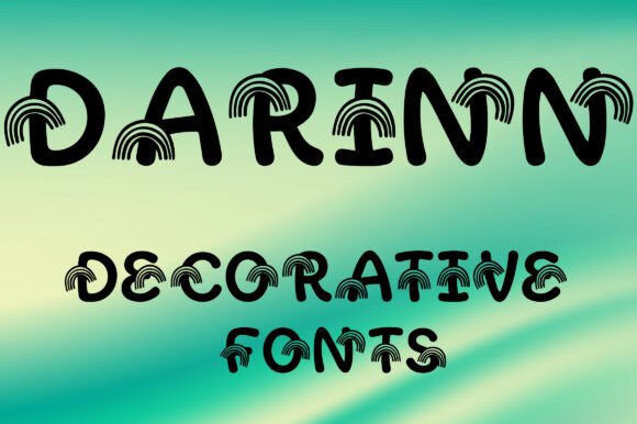 Darinn Font: A Playful Typeface for Branding