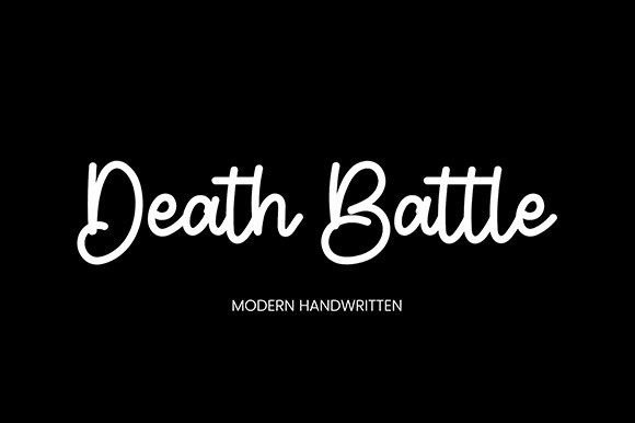 Death Battle Font for Bold Web Design