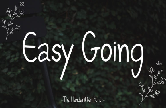 Easy Going Font: A Designer’s Take on Handwritten Branding