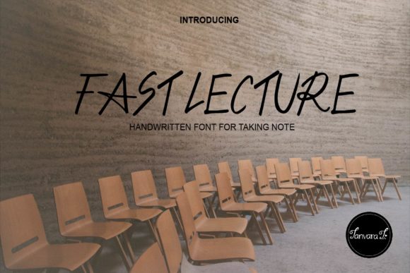 Fast Lecture Font Review for Campaign Design