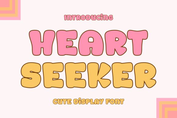 Heart Seeker: A Warm Display Font for Editorial Design
