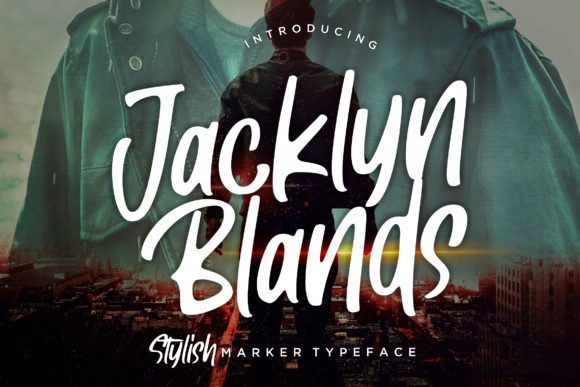 Jacklyn Blands: A Versatile Script Font for Campaigns