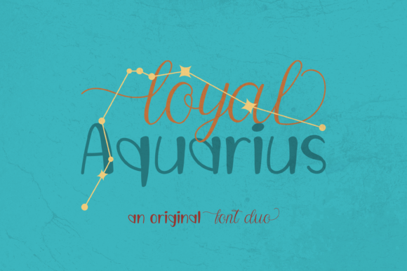 Loyal Aquarius Duo: A Typeface for Clear Campaigns