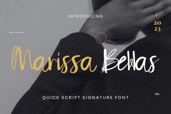 Marissa Bellas Font for Warm Branding