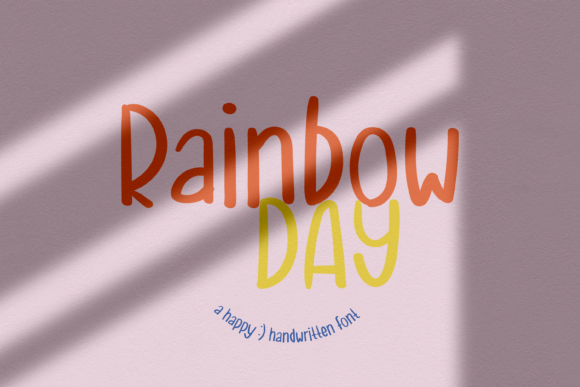 Rainbow Day Font: A Joyful Typeface for Web Design