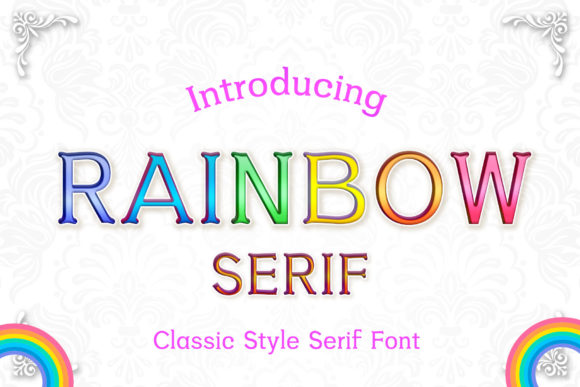 Rainbow Serif Font for Modern Web Design