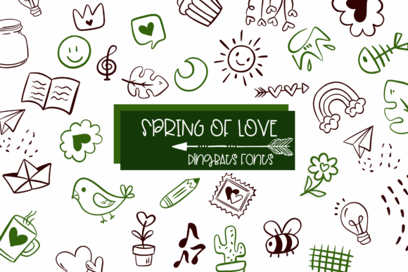 Spring of Love Font for Small Business Branding