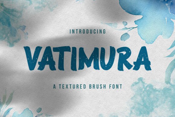 Vatimura Typeface: A Brush Font for Editorial Soul